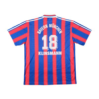 adidas Bayern Munich Klinsmann 18 Opel Soccer Jersey Polo