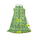 Paisley Halter Ruffle Hem Dress