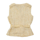 Frilla Belted Cupro Sleeveless Utility Blouse