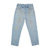 Carhartt Stonewashed Paint Splatter Straight Jeans