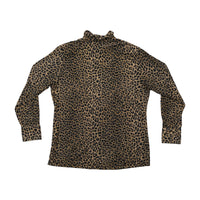 G.P. by Puccino Leopard Print Viscose Blend Blouse