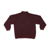 Limited Edition Vintage Cotton Blend Rib Knit Collared Sweater