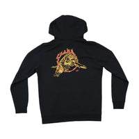Santa Cruz Flame Logo Tiger Graphic Hoodie