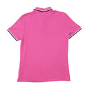 Diadora Pink Cotton Piqué Tipped Collar Polo Shirt