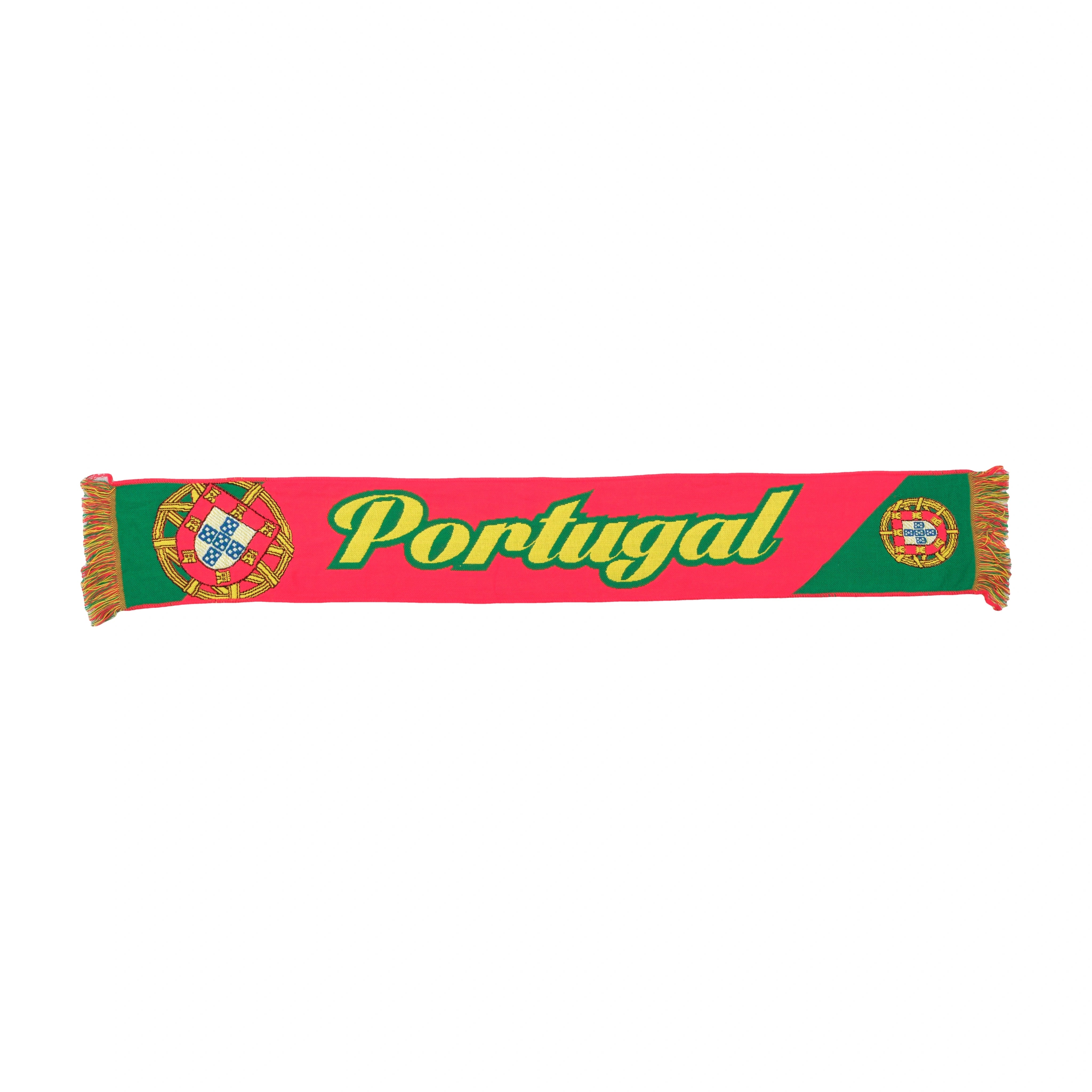 Portugal Crest Knit Scarf