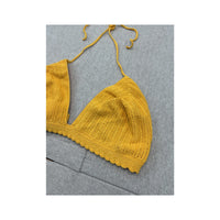 Crochet Halter Knit Tank Top