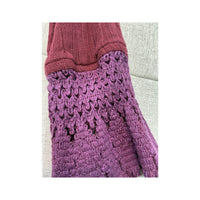 Americo Tavar Embroidered Crochet Trim Blouse