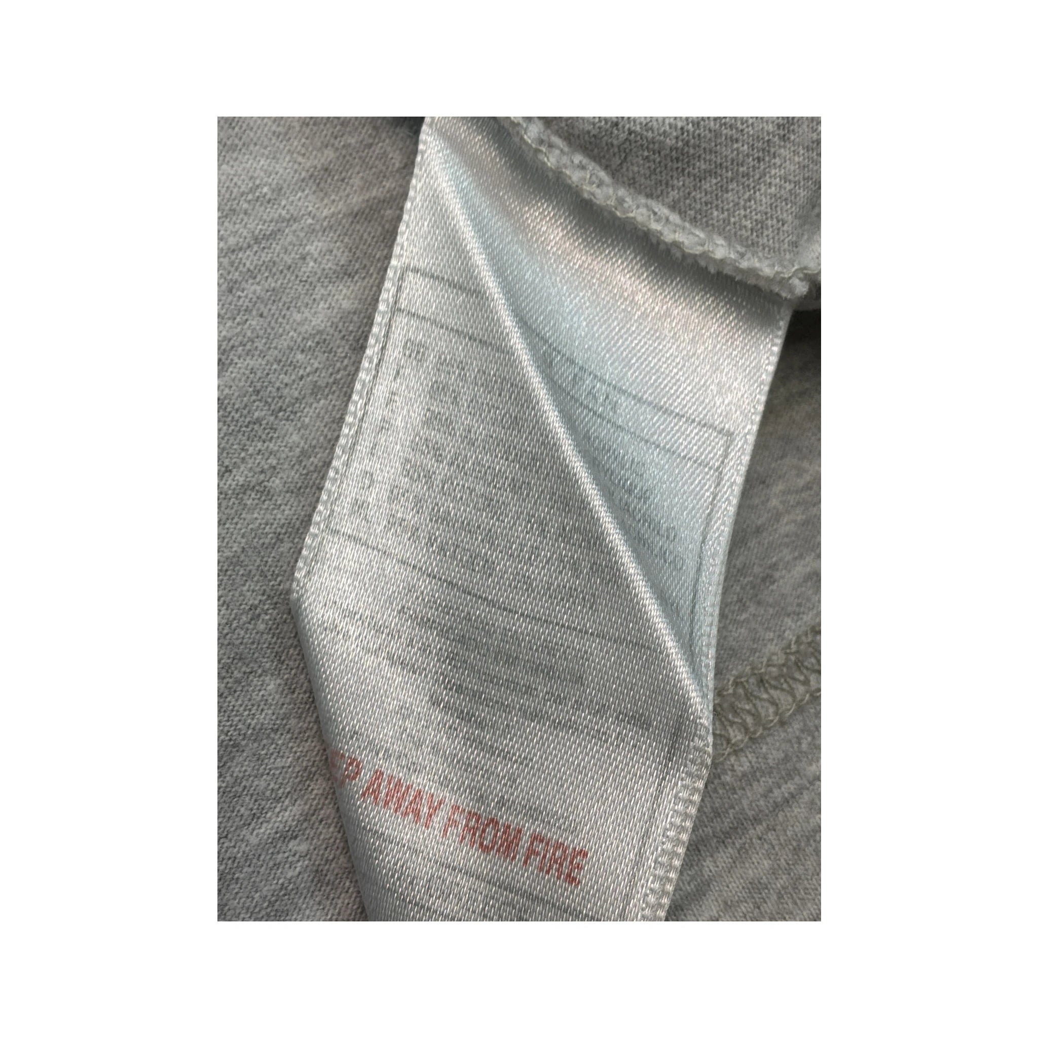 Nike Vintage Gray Long Sleeve V Neck Shirt