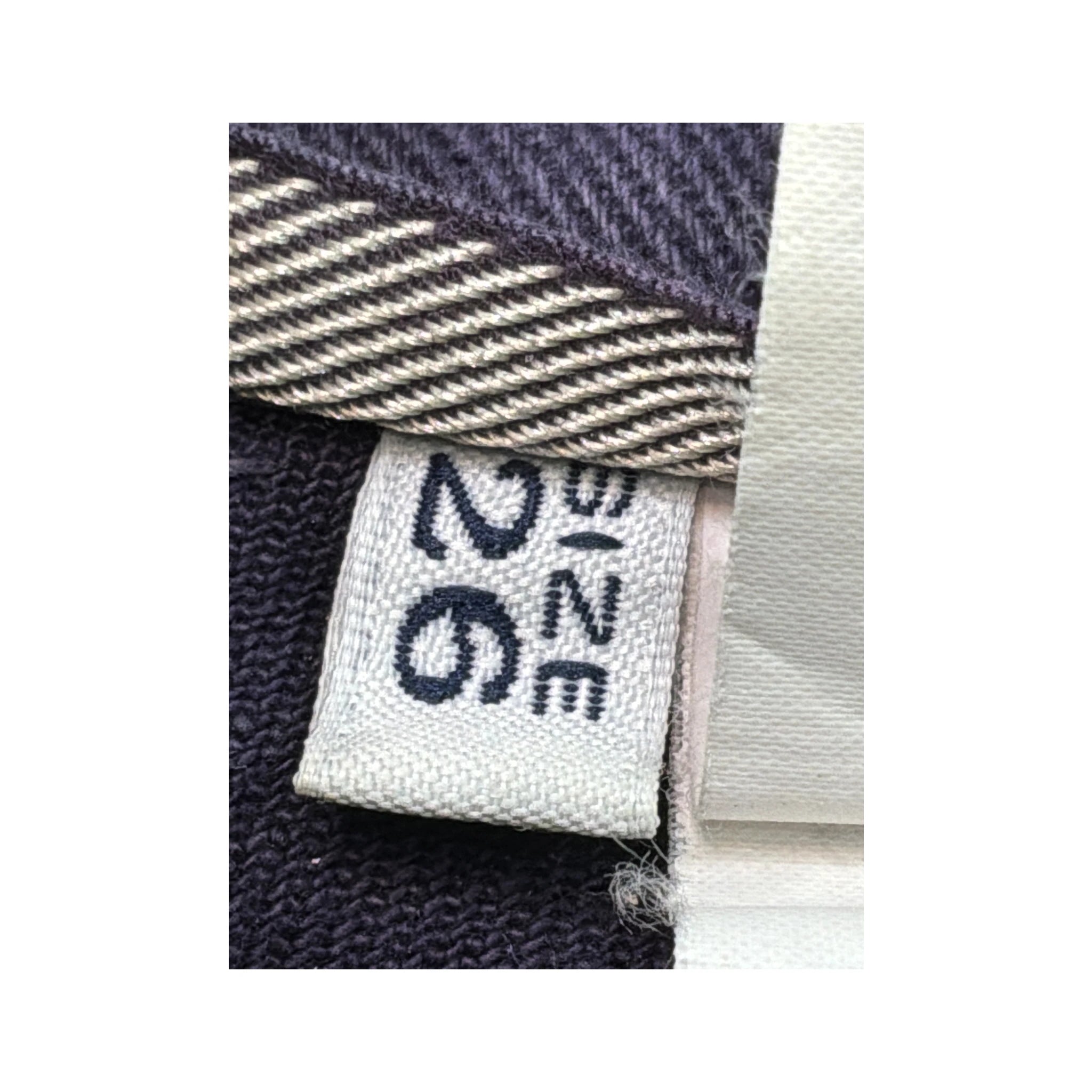 Calças de ganga Armani Jeans em algodão Elástico roxo com Bolsos de Lantejoulas