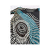 Mezzo Mentali Abstract Swirl Sheer Blouse