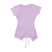 Sonia Fortuna Lavender Tie Front T-shirt (Repriced)