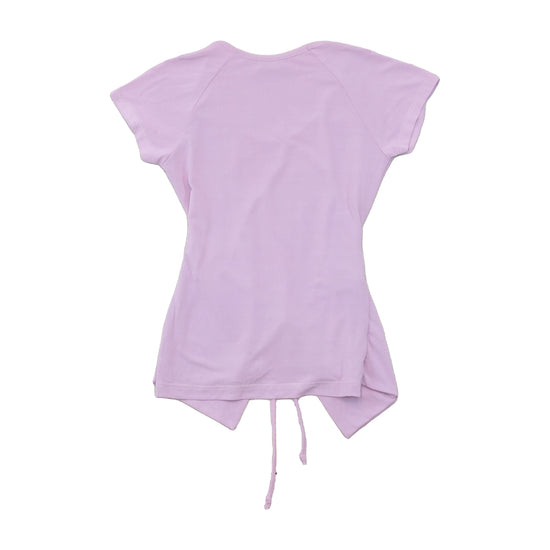 Sonia Fortuna Lavender Tie Front T-shirt