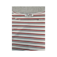 Trasparenze Striped Side Tie Tank Top