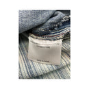 Maui and Wowie Striped Denim Cotton Mini Dress