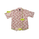 Camisa c'est Superbe de Manga curta com estampado floral