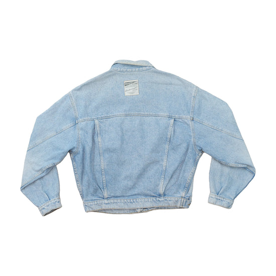 C17 Desert Light Wash Denim Trucker Jacket
