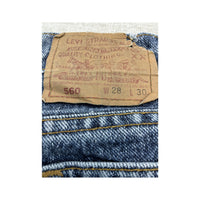 Levi’s 560 Relaxed Tapered 100% Cotton Jeans