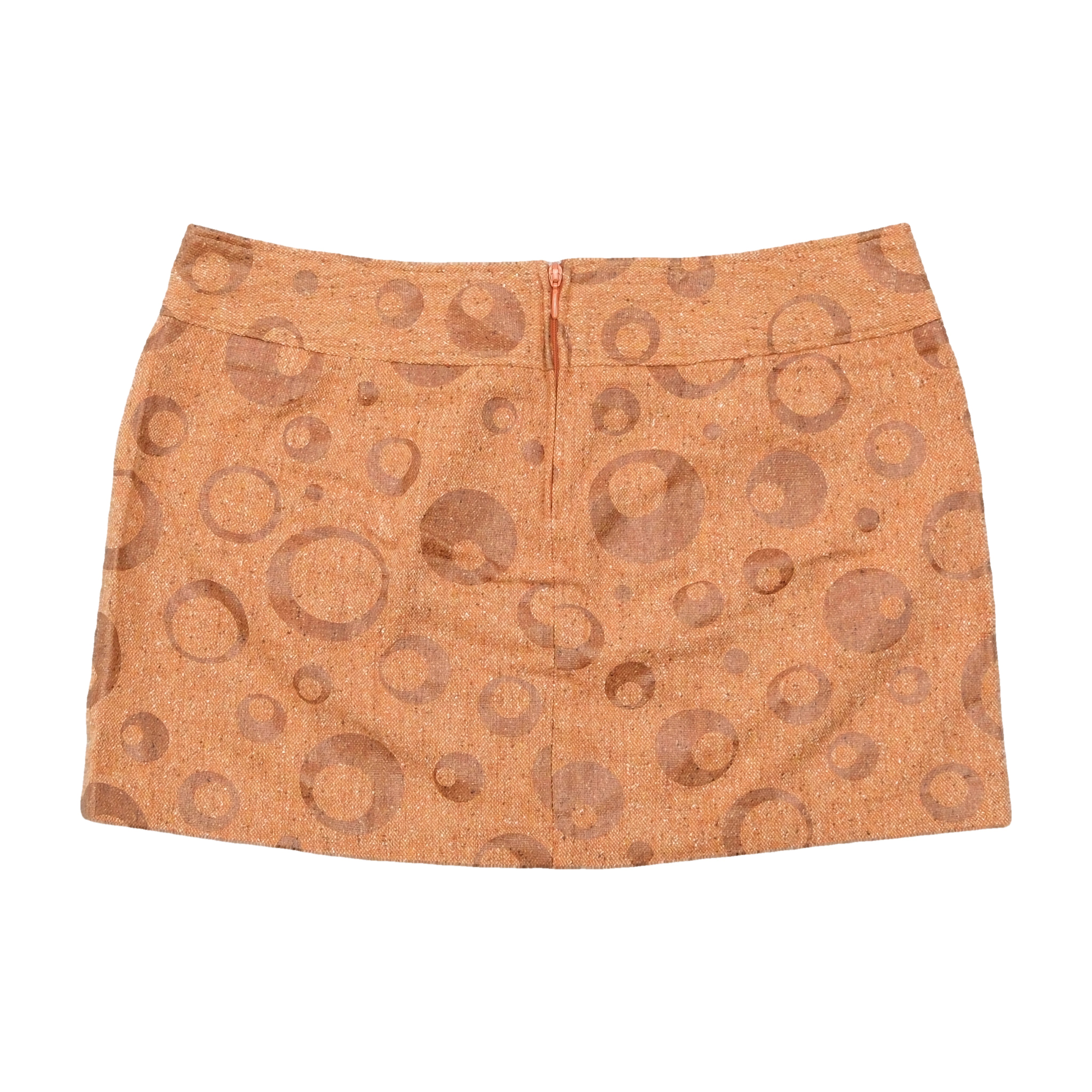 Mini saia Sisley com estampado de Círculos