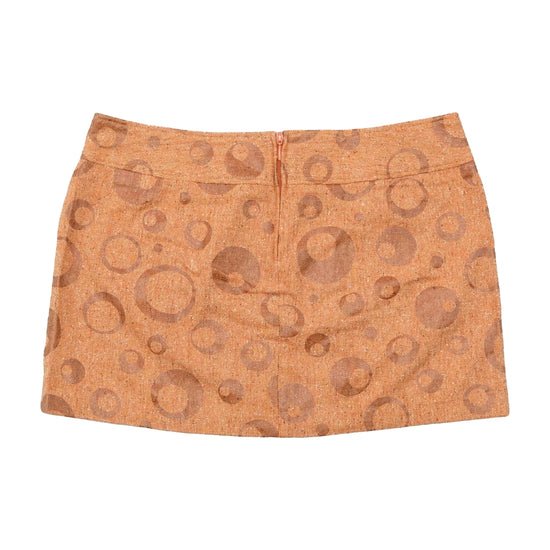 Sisley Circle Print Mini Skirt