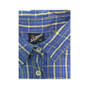 Ozone Short Sleeve Plaid Cotton Shirt