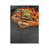 T-shirt Harley-Davidson Orlando Florida com estampado de Crocodilo em Chamas