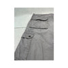 Infinity Man Gray Cotton Utility Cargo Pants