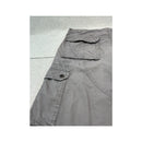 Infinity Man Gray Cotton Utility Cargo Pants