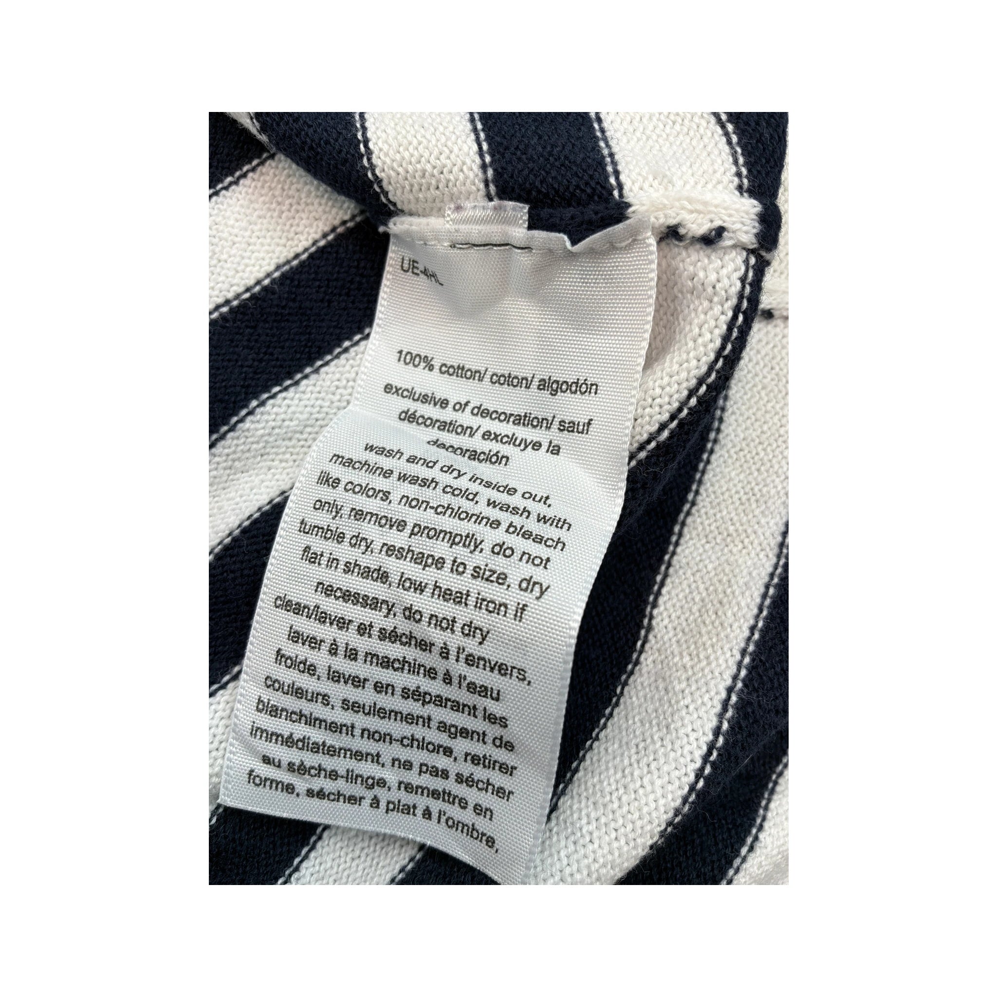 Tommy Hilfiger Breton Stripe Cotton Sweater