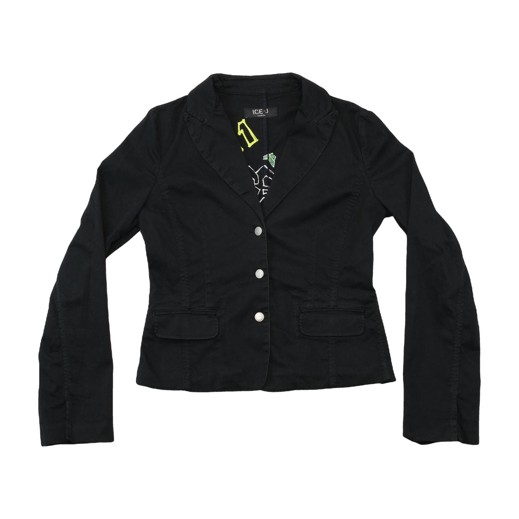 Ice Iceberg Graffiti Back Blazer Jacket