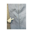 Vintage Merilleno Light Blue Leather Zip Jacket