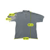 Think Pink Heather Gray Short Sleeve Polo Shirt