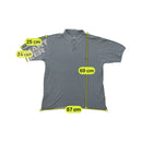 Think Pink Heather Gray Short Sleeve Polo Shirt