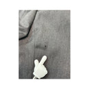Blazer Dolce & Gabbana cinzento de Dois Botões em Mistura de Lã