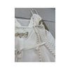 Vestido Midi Francois Girbaud branco Bordado com alças