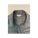 Woman Sleeveless Button-Up Shirt