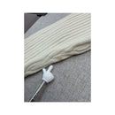 Z&D Fashion Contrast Stitch Full Zip Wool Sweater