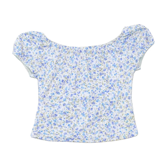 Blusa Axara floral de Ombros Descobertos