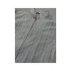 Yesica Vintage Metallic Silver Textured Zip-Front Jacket