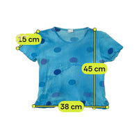 Blue Seven Sheer Polka Dot Mesh T-shirt (Repriced)