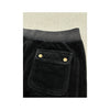 Juicy Couture Black Velour Jogger Pants