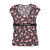 Dolce & Gabbana Floral Logo Waist T-shirt