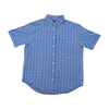 Ozone Short Sleeve Plaid Cotton Shirt