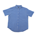 Ozone Short Sleeve Plaid Cotton Shirt