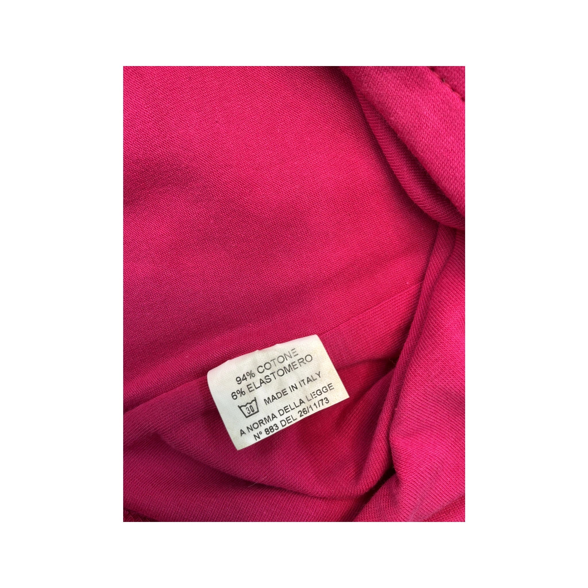 Top de alças Halter KAYAK Rosa-choque com strass