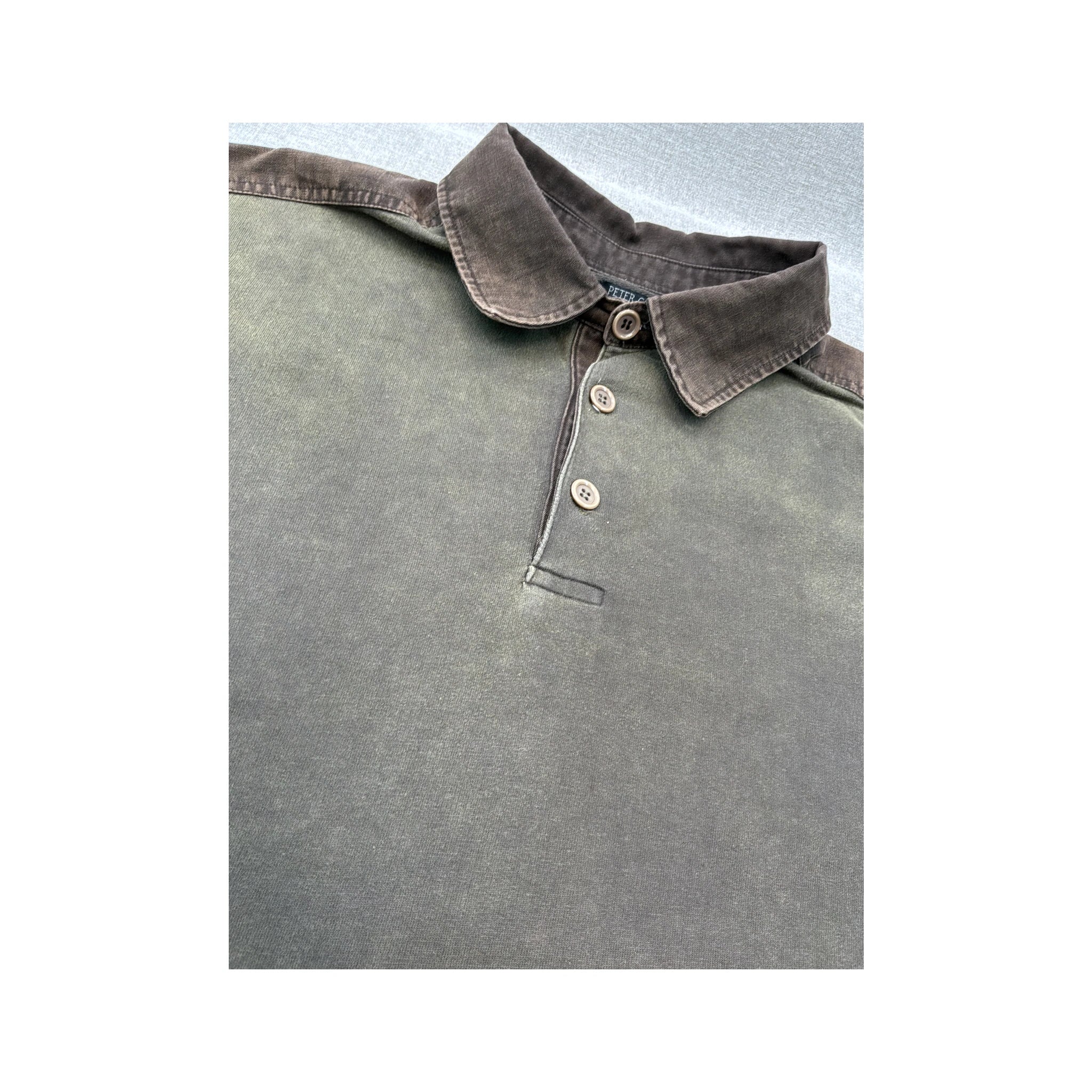 Peter Cofox Washed Cotton Rugby Shirt