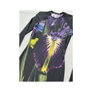 Christopher Kane Floral Print Bodycon Dress