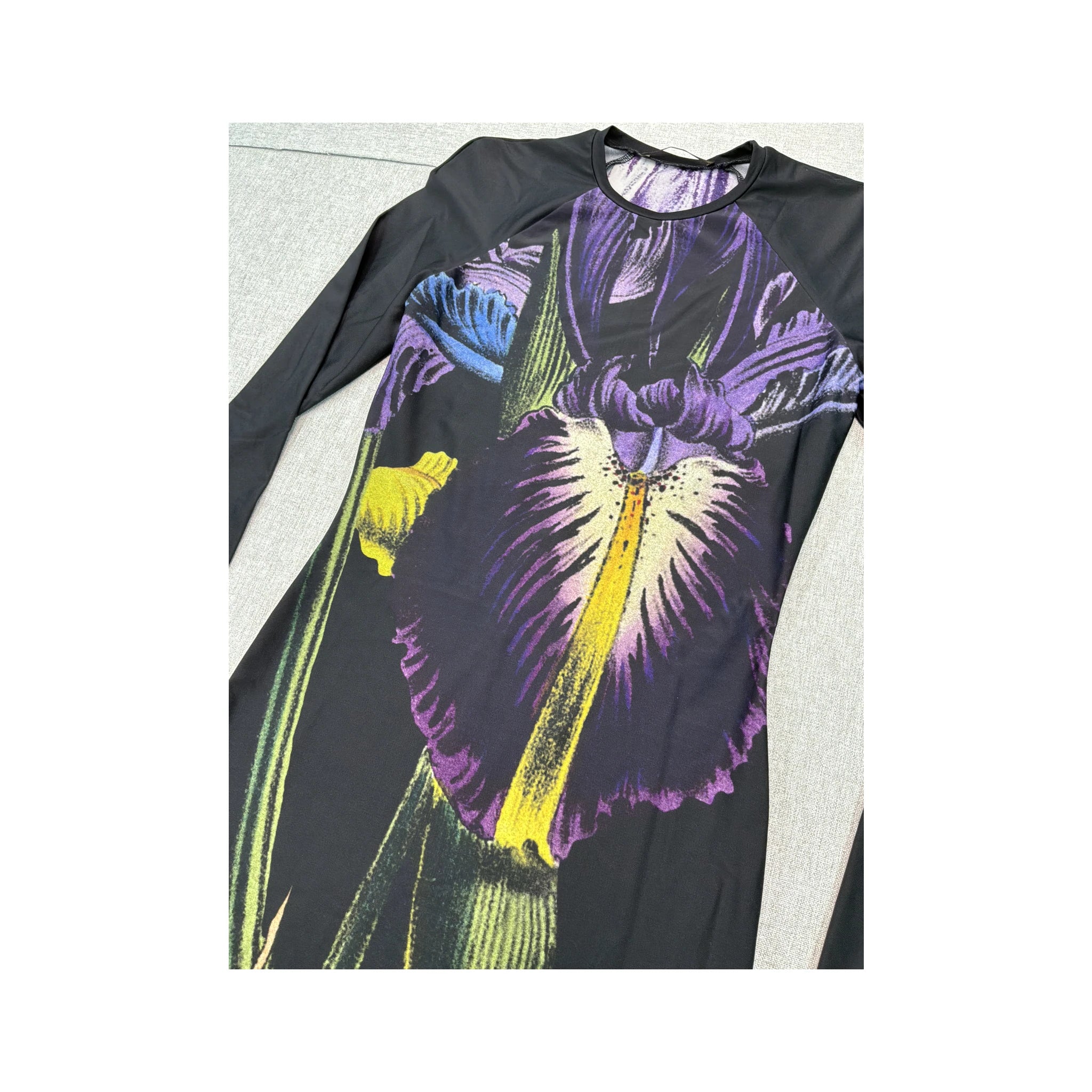 Christopher Kane Floral Print Bodycon Dress