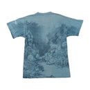 Embroidered Dolphin Underwater Reef Graphic Shirt