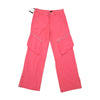 Calvin Klein Jeans Pink Zip Pocket Cotton Cargo Pants (New with Tag)