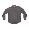 Volcom Gray Cotton Corduroy Snap Front Shirt